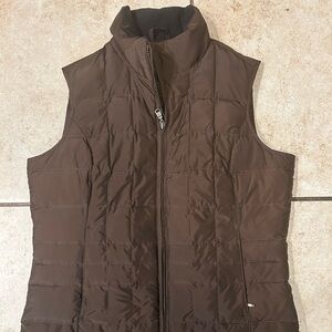 Eddie Bauer premium goose down Vest size Small